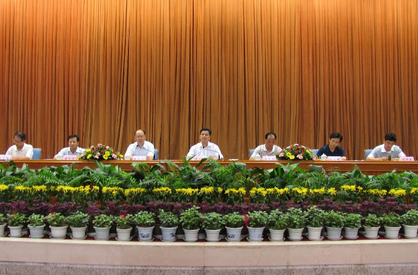 省联社一届四次社员大会现场